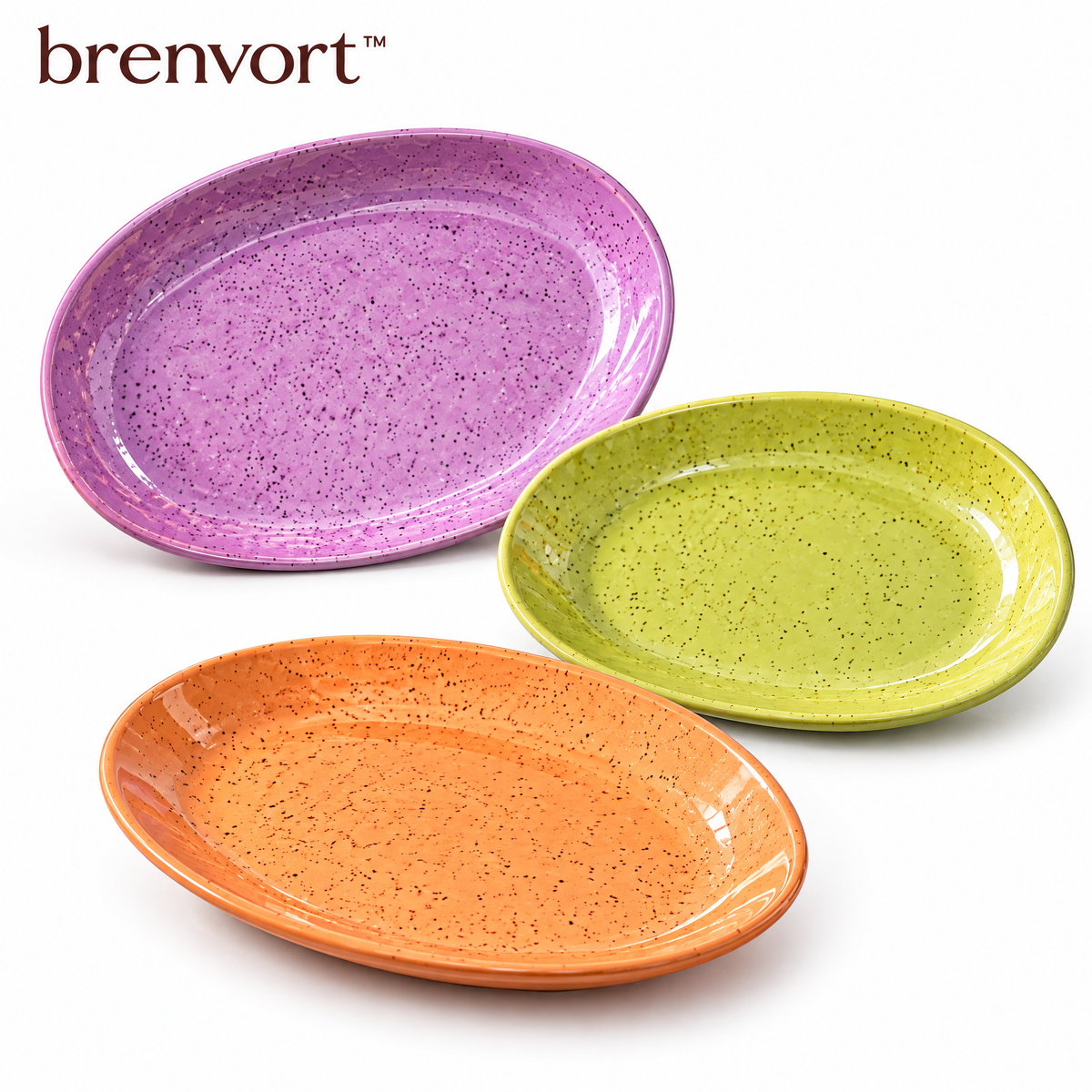 𝒃𝒓𝒆𝒏𝒗𝒐𝒓𝒕™ Oval Stoneware Side Plate