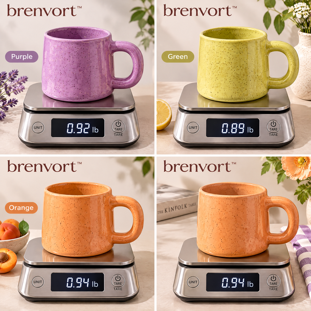 𝒃𝒓𝒆𝒏𝒗𝒐𝒓𝒕™ Wide-Handle Ceramic Mug