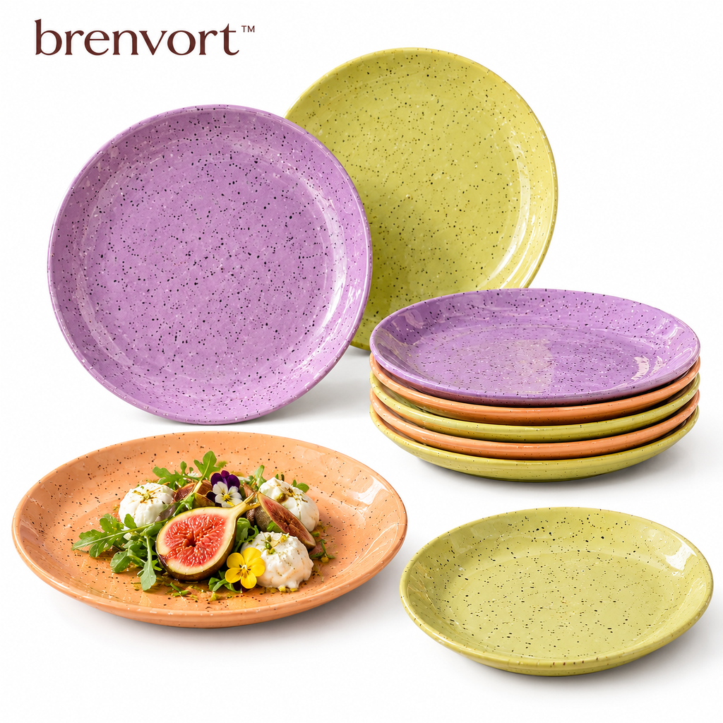 𝒃𝒓𝒆𝒏𝒗𝒐𝒓𝒕™ Speckled Ceramic Dinner Plate