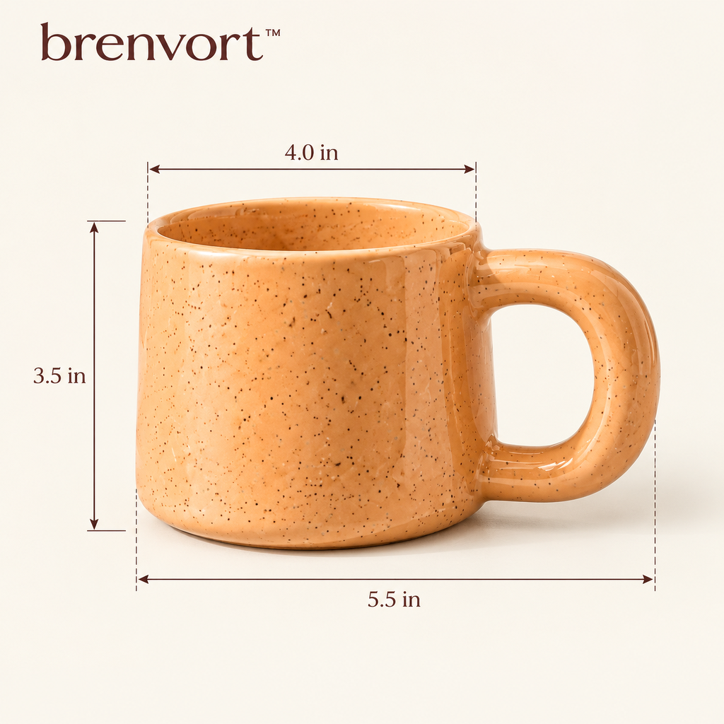 𝒃𝒓𝒆𝒏𝒗𝒐𝒓𝒕™ Wide-Handle Ceramic Mug