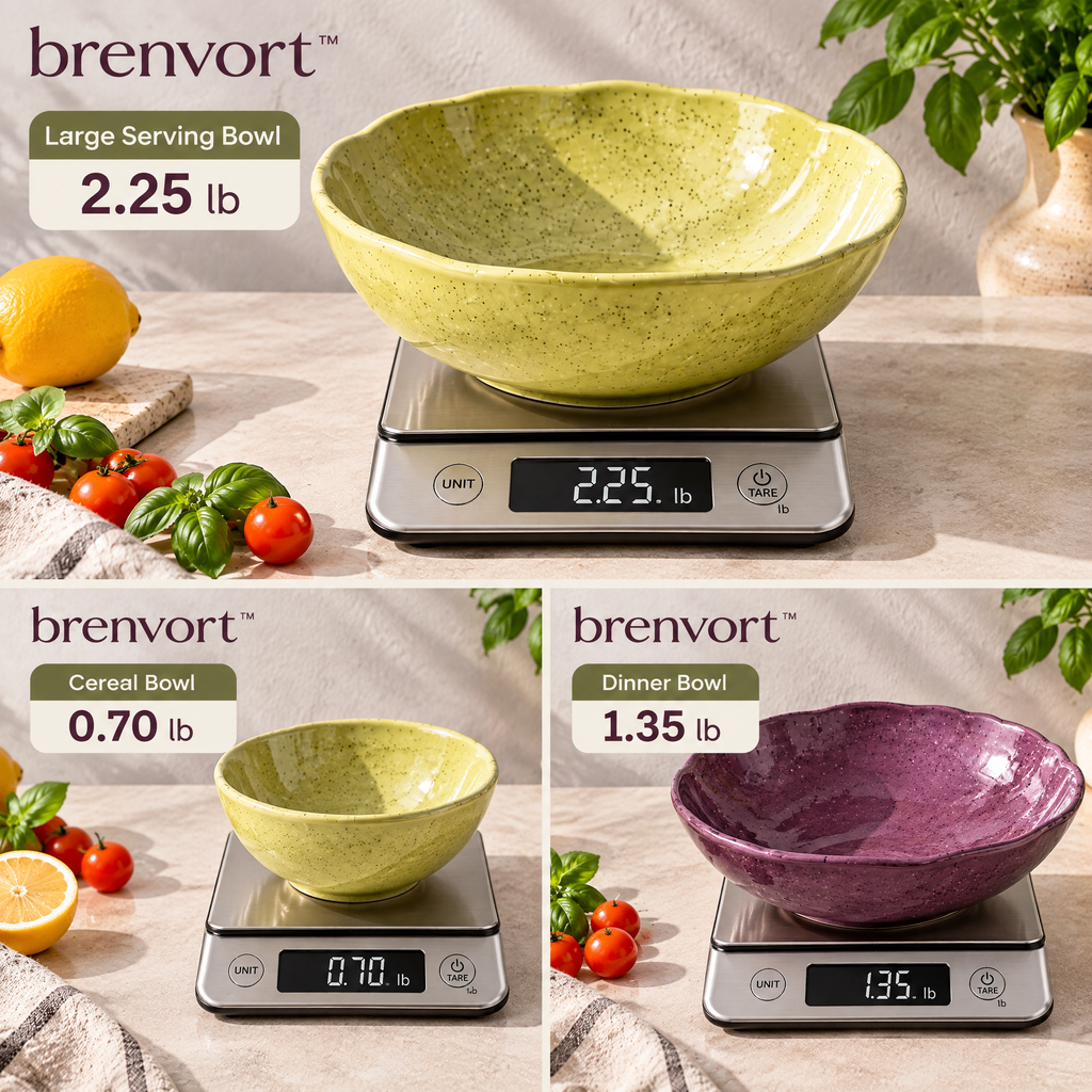 𝒃𝒓𝒆𝒏𝒗𝒐𝒓𝒕™ Deep Ceramic Pasta Bowl