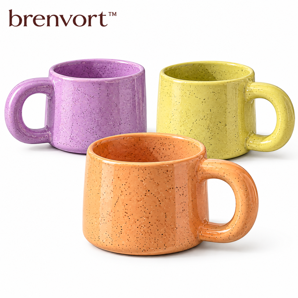 𝒃𝒓𝒆𝒏𝒗𝒐𝒓𝒕™ Wide-Handle Ceramic Mug